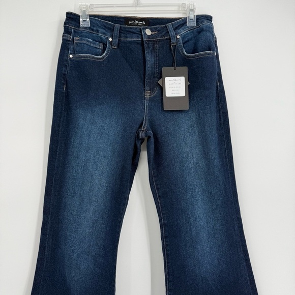 Social Threads X Risen Jeans High Rise Flare NWT Size 11/30 Raw Hem Women’s - Picture 4 of 10